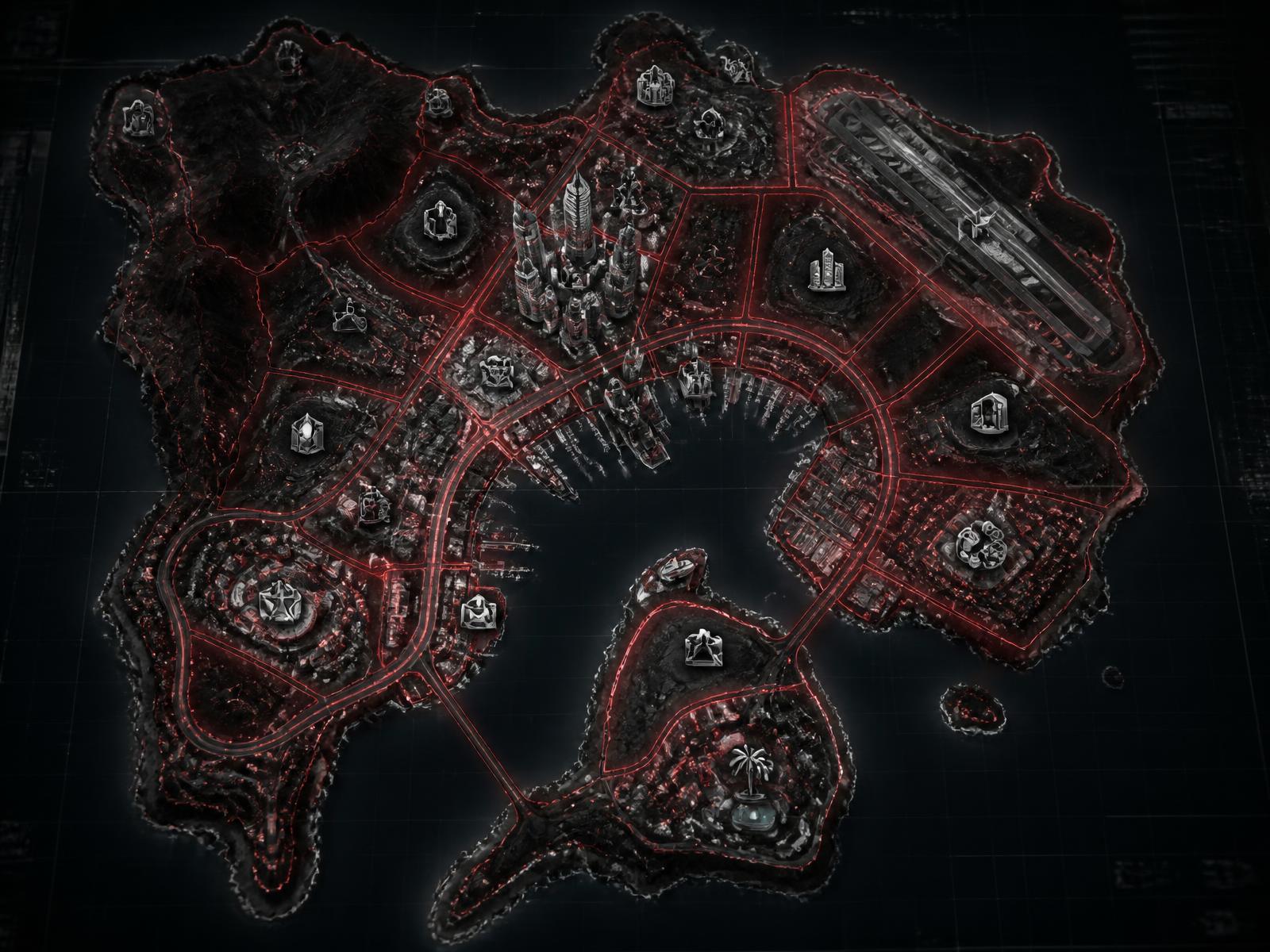 VirtualDillz world map